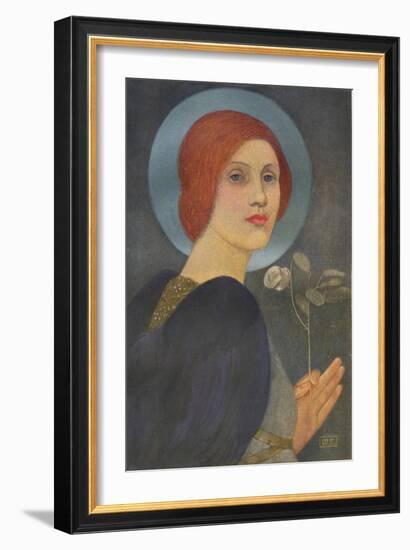 'An Angel', c1905-Marianne Stokes-Framed Giclee Print