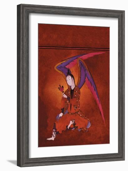 An Angel of Islam-Frank Mcintosh-Framed Art Print