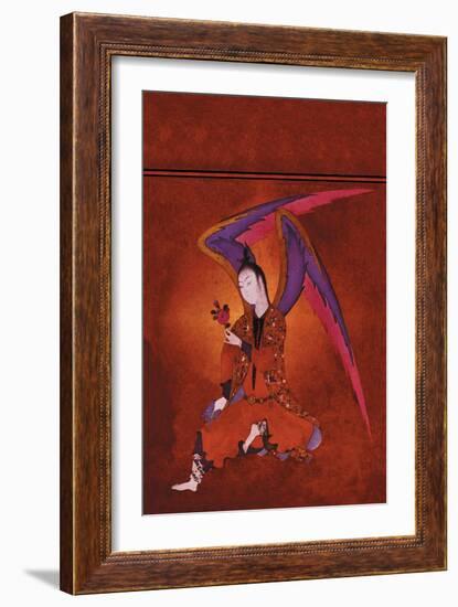 An Angel of Islam-Frank Mcintosh-Framed Art Print