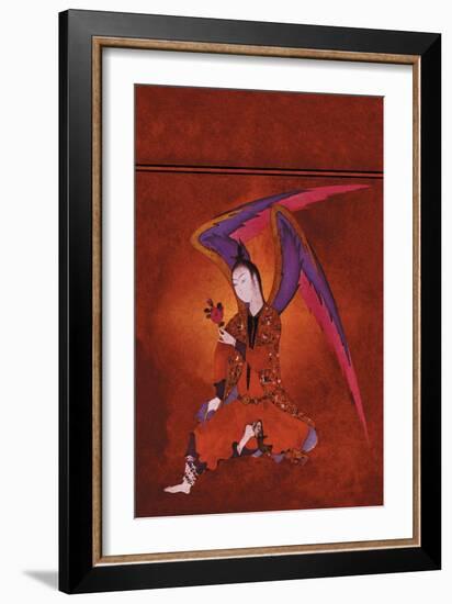 An Angel of Islam-Frank Mcintosh-Framed Art Print