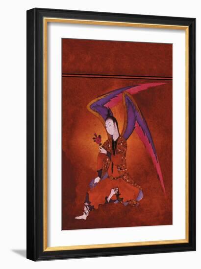 An Angel of Islam-Frank Mcintosh-Framed Art Print