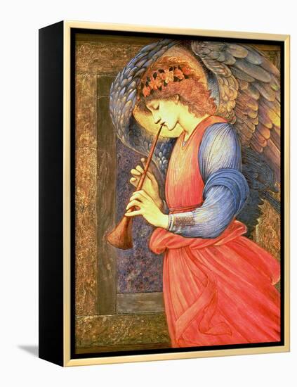 An Angel Playing a Flageolet, 1878-Edward Burne-Jones-Framed Premier Image Canvas