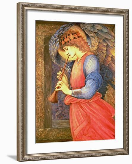 An Angel Playing a Flageolet, 1878-Edward Burne-Jones-Framed Giclee Print