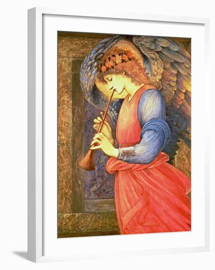 An Angel Playing a Flageolet, 1878-Edward Burne-Jones-Framed Giclee Print