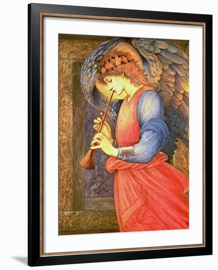 An Angel Playing a Flageolet, 1878-Edward Burne-Jones-Framed Giclee Print