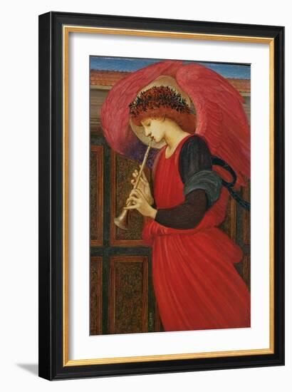 An Angel Playing a Flageolet-Edward Burne-Jones-Framed Giclee Print