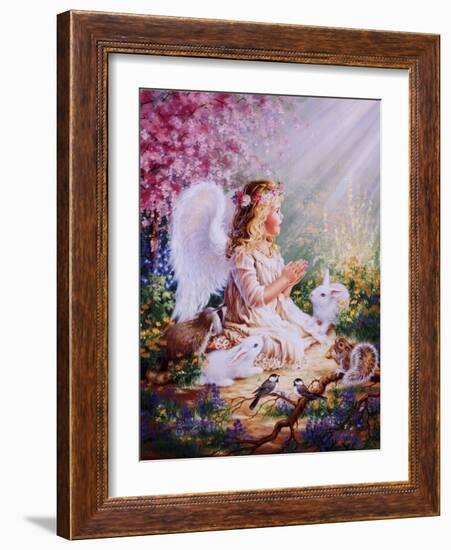 An Angel's Spirit-Dona Gelsinger-Framed Art Print