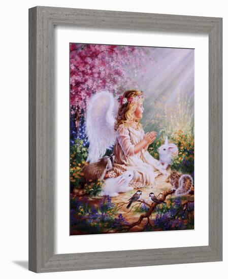 An Angel's Spirit-Dona Gelsinger-Framed Art Print