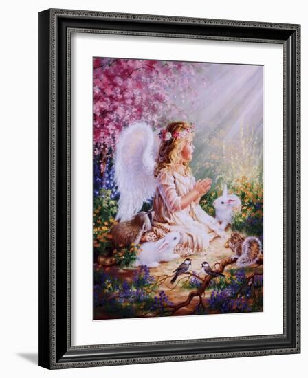 An Angel's Spirit-Dona Gelsinger-Framed Art Print