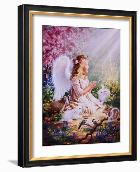 An Angel's Spirit-Dona Gelsinger-Framed Art Print