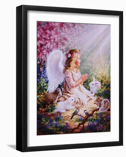 An Angel's Spirit-Dona Gelsinger-Framed Art Print