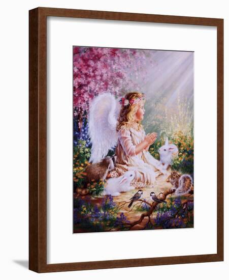 An Angel's Spirit-Dona Gelsinger-Framed Art Print