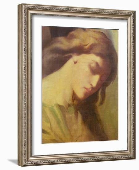 An Angel, Study for the Mount of Olives, 1840-Theodore Chasseriau-Framed Giclee Print