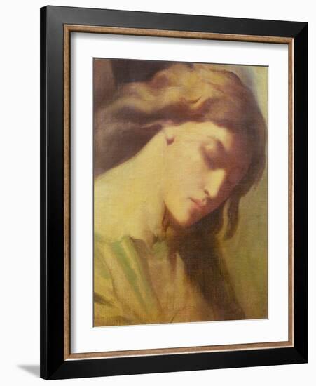 An Angel, Study for the Mount of Olives, 1840-Theodore Chasseriau-Framed Giclee Print