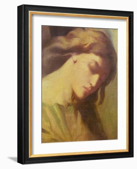 An Angel, Study for the Mount of Olives, 1840-Theodore Chasseriau-Framed Giclee Print