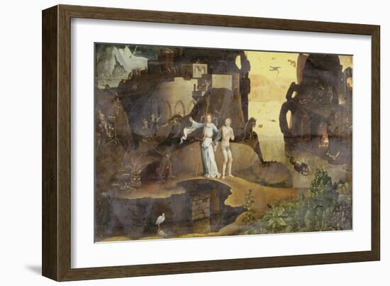 An Angel with a Soul at the Edge of Hell-Hieronymus Bosch-Framed Giclee Print