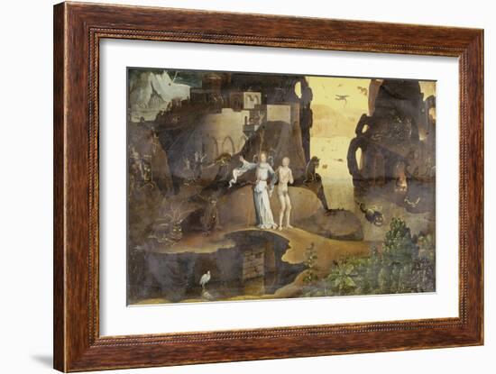 An Angel with a Soul at the Edge of Hell-Hieronymus Bosch-Framed Giclee Print