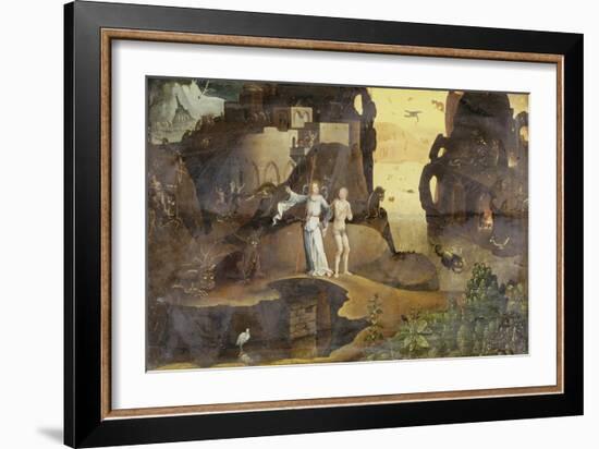 An Angel with a Soul at the Edge of Hell-Hieronymus Bosch-Framed Giclee Print