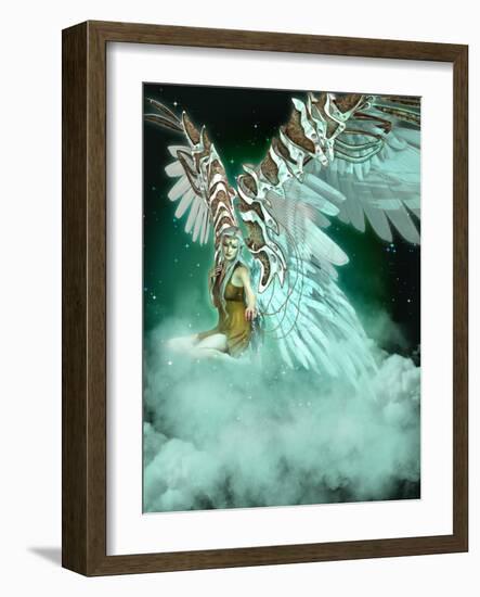 An Angel-Atelier Sommerland-Framed Art Print