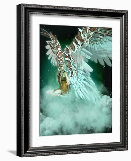 An Angel-Atelier Sommerland-Framed Art Print