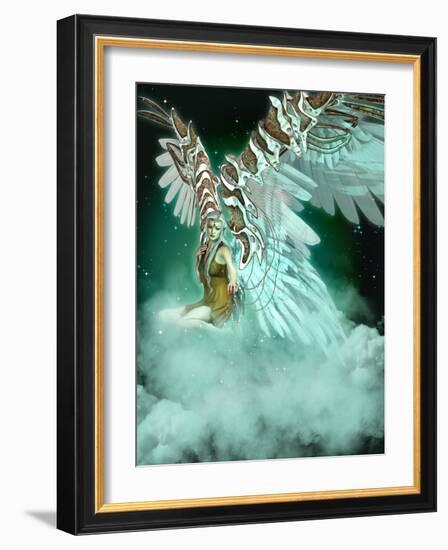 An Angel-Atelier Sommerland-Framed Art Print