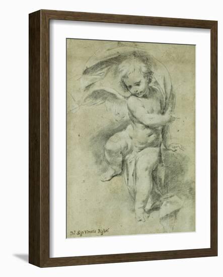 An Angel-Vittorio Maria Bigari-Framed Giclee Print