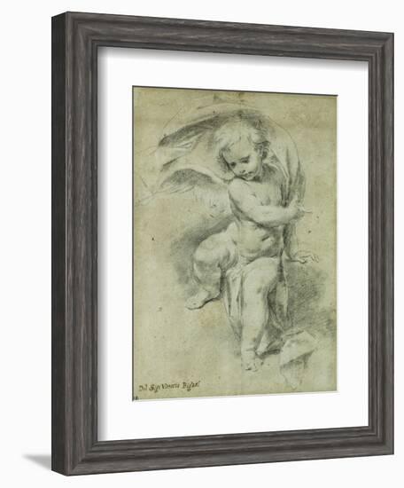 An Angel-Vittorio Maria Bigari-Framed Giclee Print