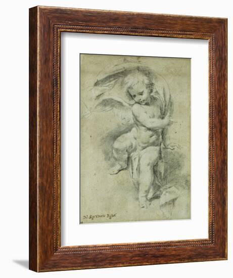 An Angel-Vittorio Maria Bigari-Framed Giclee Print