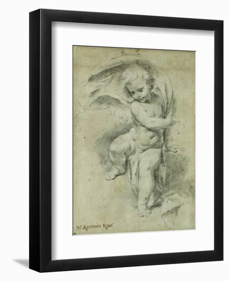 An Angel-Vittorio Maria Bigari-Framed Giclee Print