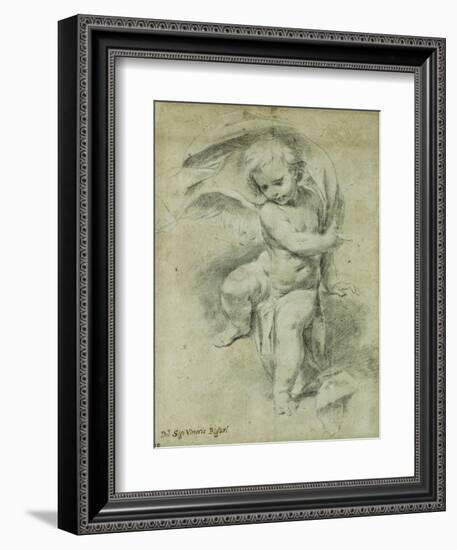 An Angel-Vittorio Maria Bigari-Framed Giclee Print