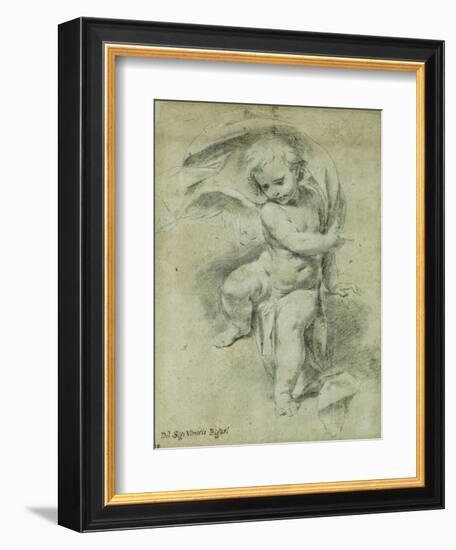 An Angel-Vittorio Maria Bigari-Framed Giclee Print