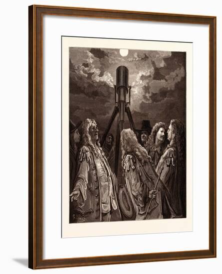 An Animal in the Moon-Gustave Dore-Framed Giclee Print
