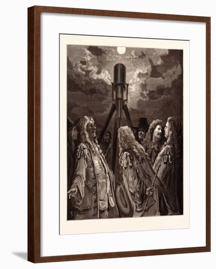 An Animal in the Moon-Gustave Dore-Framed Giclee Print