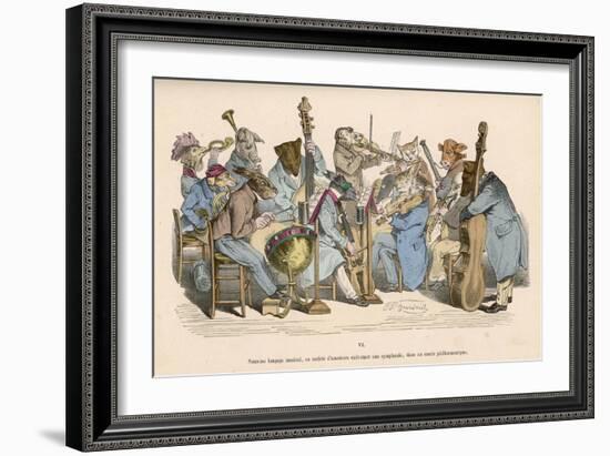 An Animal Orchestra-null-Framed Art Print