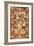 An Antique Pictorial Kirman Rug-null-Framed Giclee Print