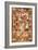 An Antique Pictorial Kirman Rug-null-Framed Giclee Print