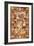 An Antique Pictorial Kirman Rug-null-Framed Giclee Print