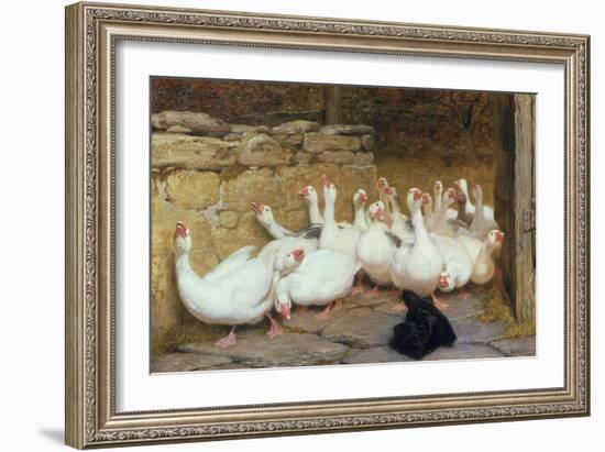 An Anxious Moment, 1878-Briton Rivière-Framed Giclee Print