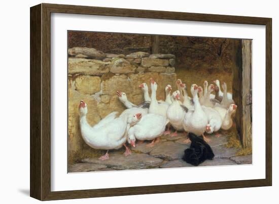 An Anxious Moment, 1878-Briton Rivière-Framed Giclee Print