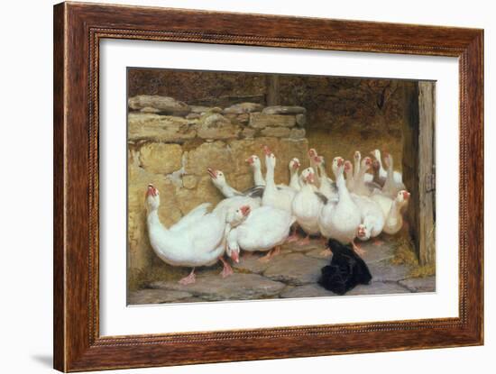 An Anxious Moment, 1878-Briton Rivière-Framed Giclee Print