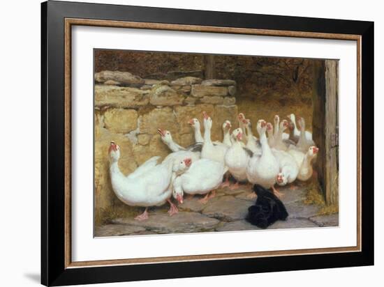 An Anxious Moment, 1878-Briton Rivière-Framed Giclee Print