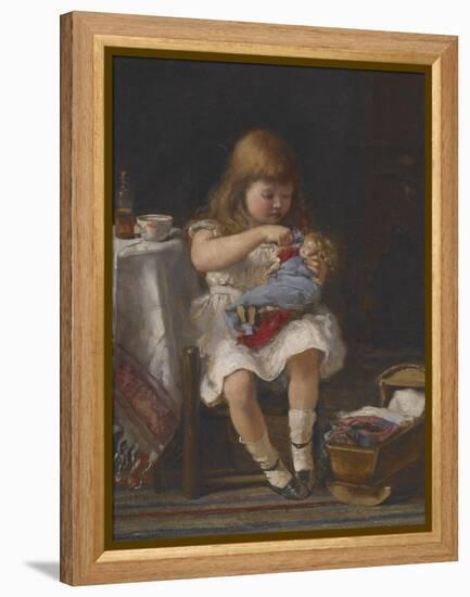 An Anxious Mother-Percival de Luce-Framed Premier Image Canvas