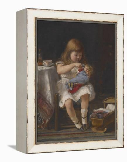 An Anxious Mother-Percival de Luce-Framed Premier Image Canvas