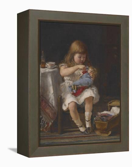 An Anxious Mother-Percival de Luce-Framed Premier Image Canvas