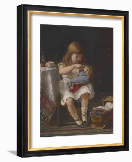 An Anxious Mother-Percival de Luce-Framed Giclee Print