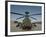 An Apache Helicopter at Camp Bastion, Afghanistan-Stocktrek Images-Framed Photographic Print