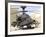 An Apache Helicopter at Camp Bastion, Afghanistan-Stocktrek Images-Framed Photographic Print