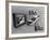 An Ape Participating in a Study of Ape Addiction to Tv-Yale Joel-Framed Photographic Print