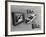 An Ape Participating in a Study of Ape Addiction to Tv-Yale Joel-Framed Photographic Print