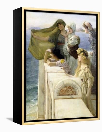 An Aphrodites Ursprung-Sir Lawrence Alma-Tadema-Framed Premier Image Canvas